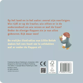 Little Dutch kinderboek - Mijn flapjesboek Voertuigen