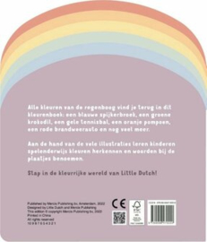 Little Dutch kinderboek - Regenboog kleurenboek