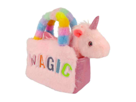 BB Klostermann - Cuties - Tas met knuffeltje - Magic Roze