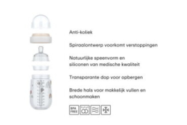 Mepal x Little Dutch - Forest Friends - Babyfles - 165 ml