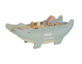 Little Dutch - Safari Friends - Houten Hamerbank - Met of zonder naam