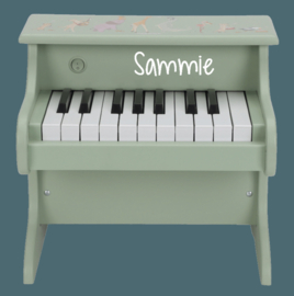 Little Dutch - Safari Friends - Houten Piano - Groen - Met of zonder naam
