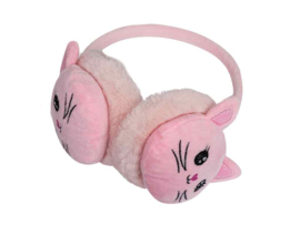 BB Klostermann - Cuties - Oorwarmers Kat Lichtroze