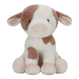 Little Dutch - Little Farm - Knuffel Koe - 25 cm