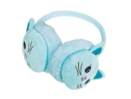 BB Klostermann - Cuties - Oorwarmers Kat Blauw