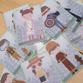 Little Dutch - Magnetisch Speelbord - Jim & Rosa