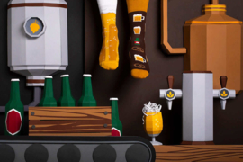 Many Mornings - Mismatched Sokken - Craft Beer - Bier