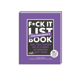 Jacob & Haver - F*ck it list book - Voor pensionado's