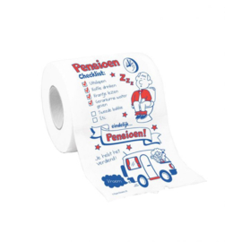 Toiletpapier Pensioen - Paperdreams