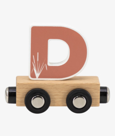 Tryco - Houten lettertrein "D"