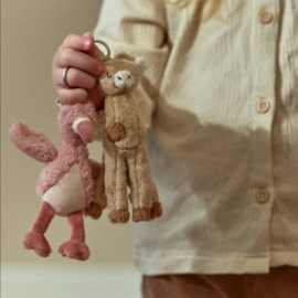 Little Dutch - Safari Friends - Sleutelhanger - Flamingo