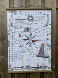 Skûtsjesilen poster voor buiten