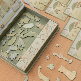 Little Dutch - Safari Friends - Magnetisch Speelbord FSC
