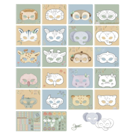 Little Dutch - Safari Friends - Maskers Maken