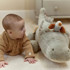 Little Dutch - Safari Friends - Activiteitenknuffel Krokodil XL