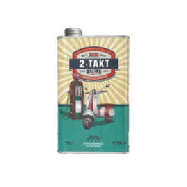 Chocansweets - 2-Takt Blik met Limoncello Likeur – Retro Vespa Design (45 cl, 14,9%)