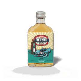 Chocansweets - Benzine Sportauto Zakflacon – Rum Caramel Likeur (20 cl, 14,9%)