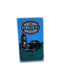 Remblokjes - Nougat - Zwarte Oldtimer - Chocansweets