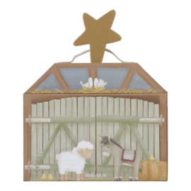 Little Dutch - Kerst - Speelkoffer Kerststal FSC