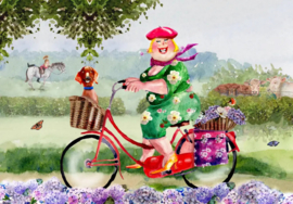 Ingrid Berendsen - IB 013 - Fietsen