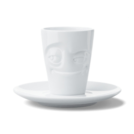 Fifty Eight products - Tassen servies - Ondeugend - Impish - Espresso kop en schotel