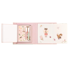 Little Dutch - Magnetisch Speelboek Rosa – Creatief Magnetenspel