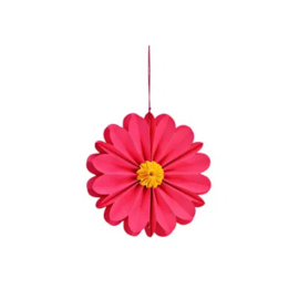 Wurm - Pasen - Hanger - Bloem - Roze