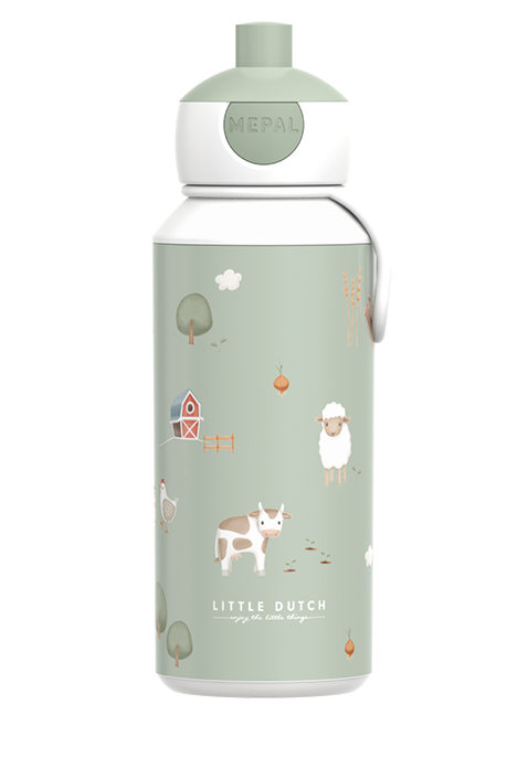 Mepal x Little Dutch - Little Farm - Pop-up drinkfles