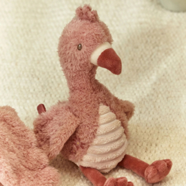 Little Dutch - Safari Friends - Knuffel Flamingo - 17 cm