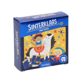 Mini Puzzel - Piet op het paard van Sinterklaas