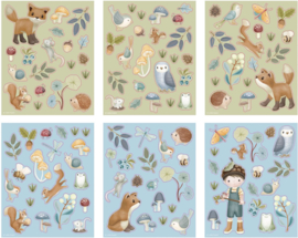 Little Dutch - Forest Friends - Stickerset