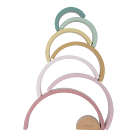 Little Dutch - Fairy Garden - Regenboog stapelaar FSC - Met of zonder naam