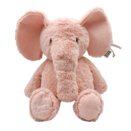 Label label - Knuffel - Olifant - Elly - Roze - L