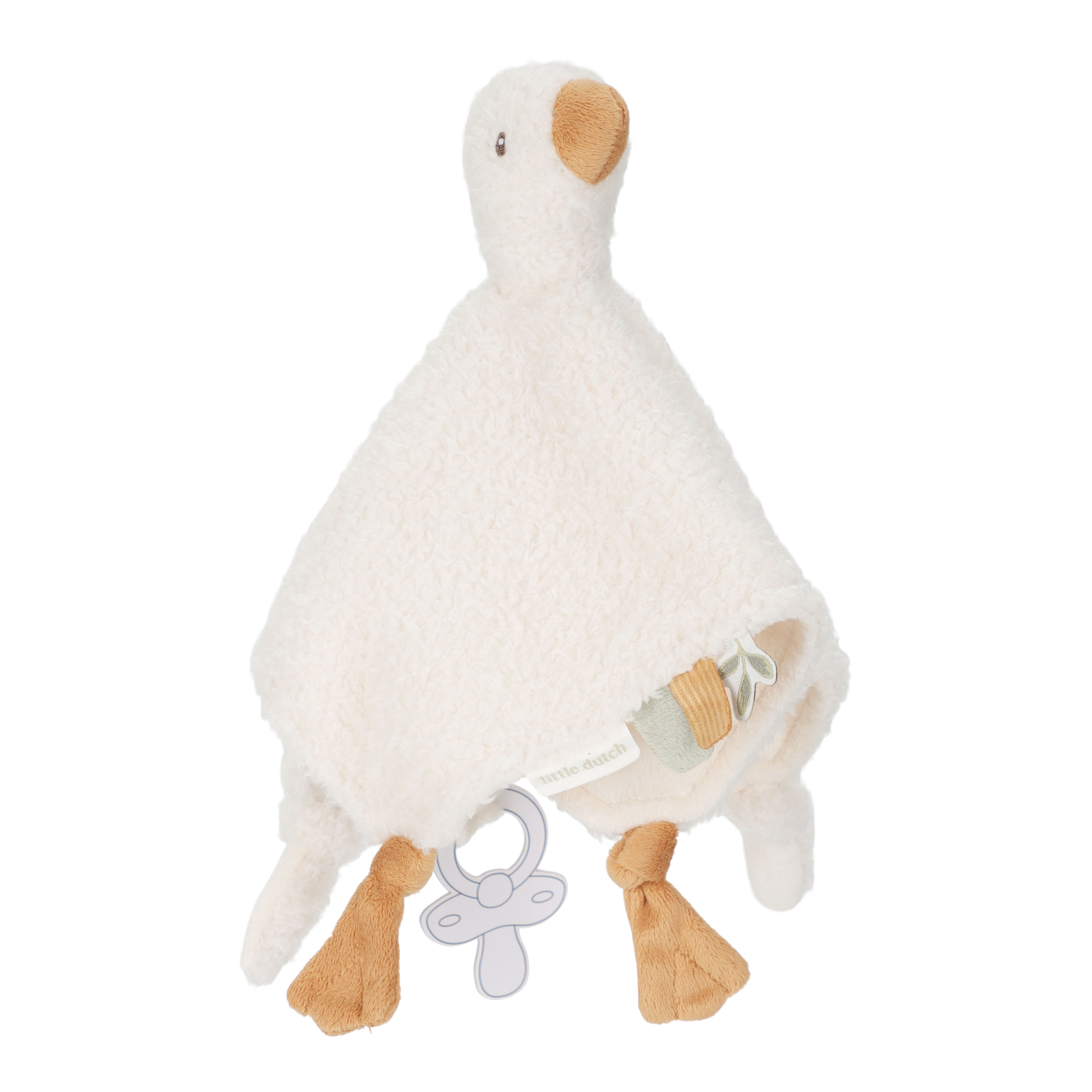 Little Dutch - Newborn Naturals - Little Goose - Knuffeldoekje Gans