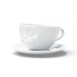 Fifty Eight Products - Tassen servies - Lekker - Tasty - Kop en schotel - 200 ml