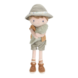 Little Dutch - Safari Friends - Knuffelpop Ranger Jim - 35 cm
