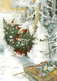 054 Kerstboom 	- Inge Look - Ansichtkaart