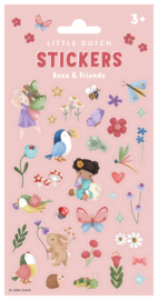 Little Dutch - Rosa & Friends - Stickervel