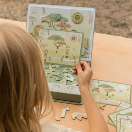Little Dutch - Safari Friends - Magnetisch Speelbord FSC