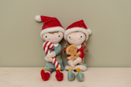 Little Dutch - Kerst Knuffelpop Rosa - 35 cm - Met of zonder naam