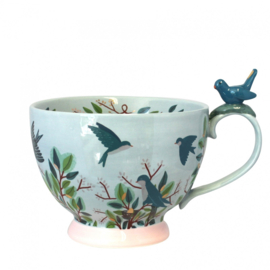 House of Disaster - Secret Garden - Vogel Theekop - Bird Teacup