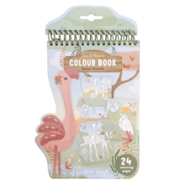Little Dutch - Safari Friends - Kleurboek - Rosa