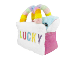 BB Klostermann - Cuties - Tas met knuffeltje - Lucky Wit