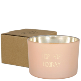 My Flame Lifestyle - Geurkaars - Hip Hip Hooray