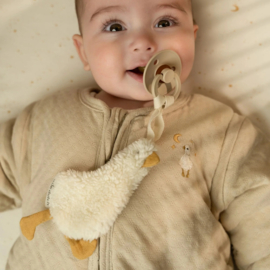 Little Dutch - Newborn Naturals - Speendoekje - Gans