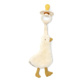 Little Dutch - Newborn Naturals - Speendoekje - Gans