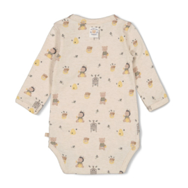 Feetje - Honey Bear - Wikkelromper AOP