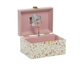 Little Dutch - Fairy Garden - Juwelenkistje / Muziekdoosje met muziek - Rosa - Met of zonder naam