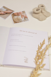 Little Dutch - Baby Bunny - Babyboek 'Mijn eerste jaar' - Met of zonder naam