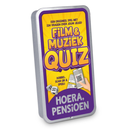 Miko Products - Film & Muziek Quiz - Hoera, Pensioen